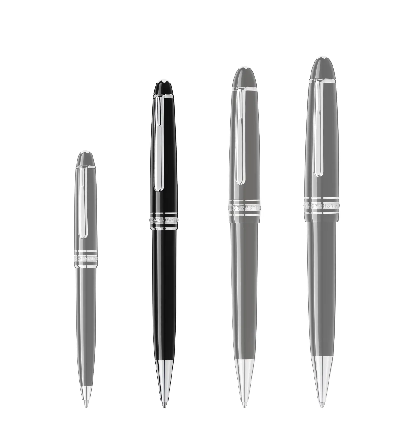 Stylo-Bille Meisterstück Midsize Platiné – Image 3